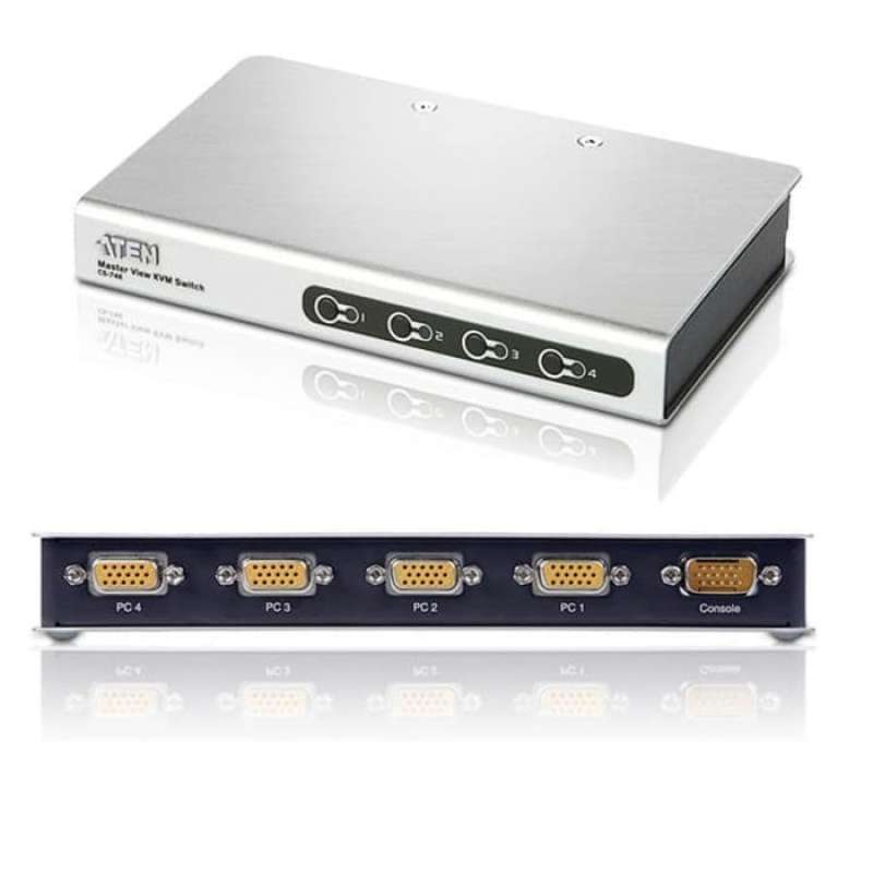 Promo ATEN CS74E 4 Port PS/2 KVM SWITCH Diskon 23 di Seller Hexana