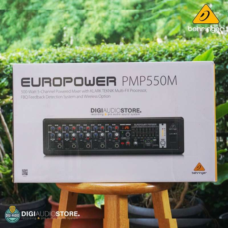 Jual Power Mixer Audio Amplifier 500 Watt - 5 Channel - Behringer