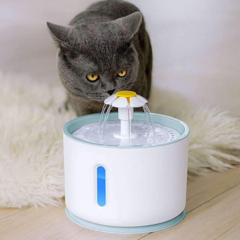 Promo Automatic Cat Water Fountain 2.4L / Tempat Minum Kucing Otomatis