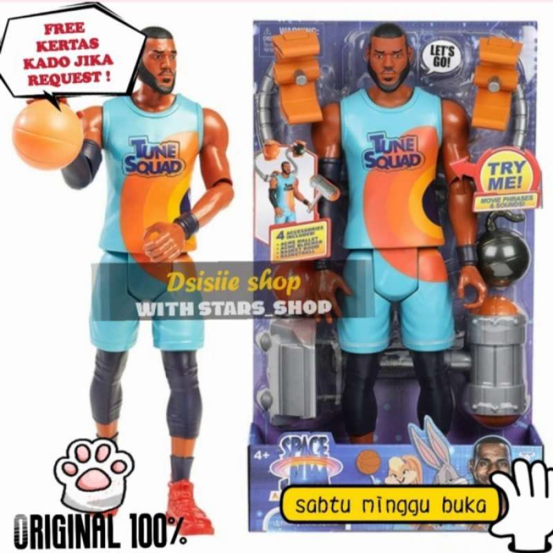 Promo Space Jam A New Legacy Lebron James Big Figure Original / Figure