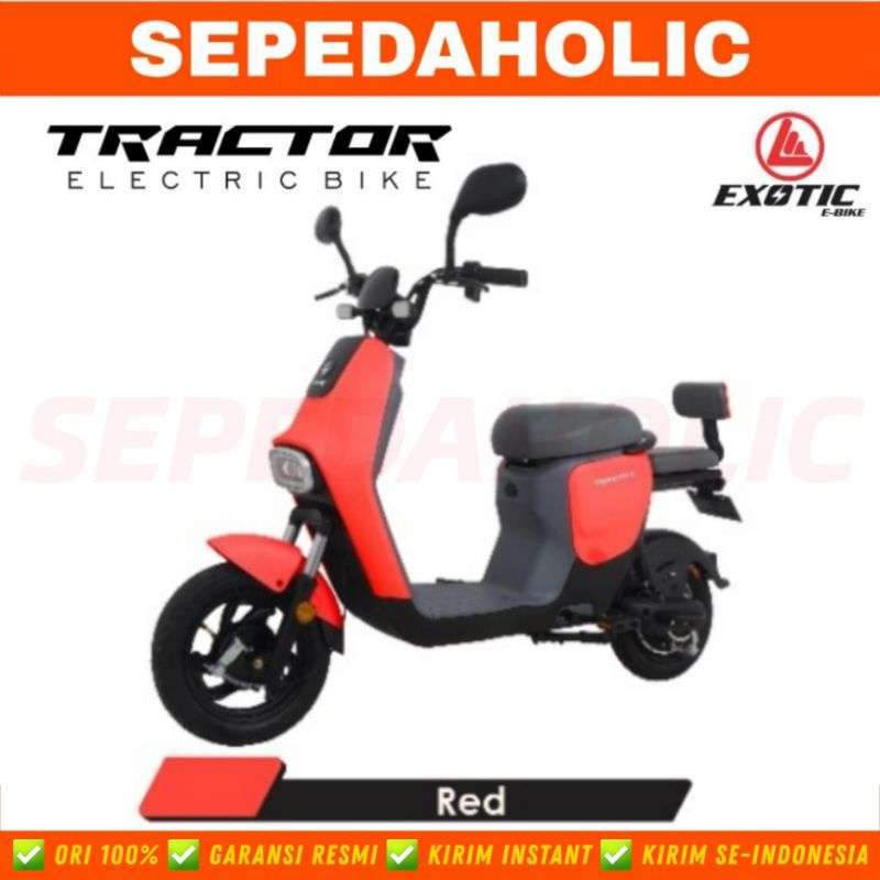 Jual Sepeda Listrik EXOTIC TRACTOR Electric E Bike 500 Watt di Seller