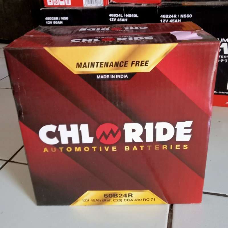 Jual Aki Mobil Chloride Ns60 12V 45Ah 410Cca Mf di Seller Rizky Putra