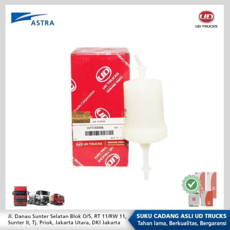 Promo AIR CLEANER UD Trucks Quester - [14771-9Z00A] Diskon 20% di ...