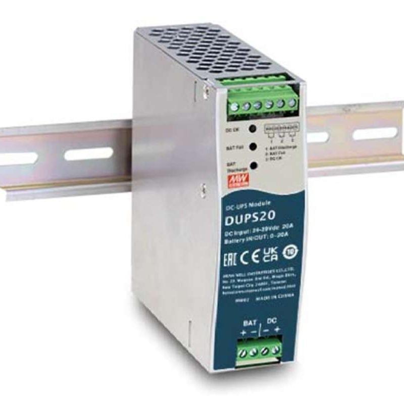 Promo UPS Modul tanpa PSU 24V DC 20A Meanwell DUPS20 Diskon 23 di