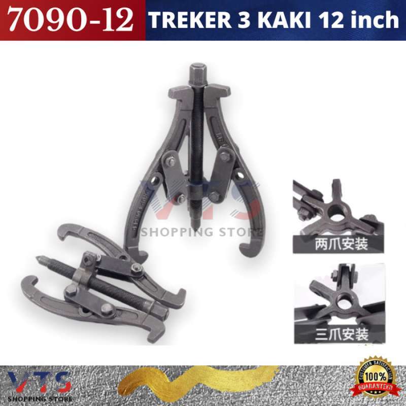 Jual Amtech Treker 3 Kaki 12 Inch (305 Mm) / 3 Jaw Gear Puller 12