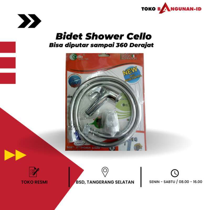 Promo Jet Shower Toilet/Shower Bidet /Shower Kloset Kamar Mandi Cello