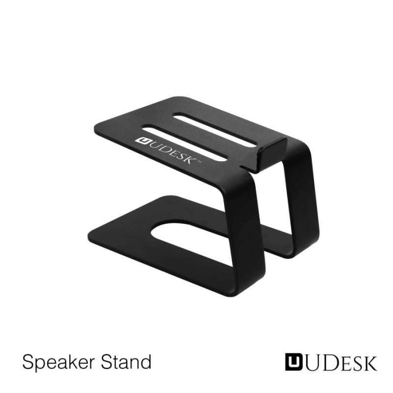 Jual Speaker Stand Besi Tatakan Speaker Desktop UDESK Accessories di