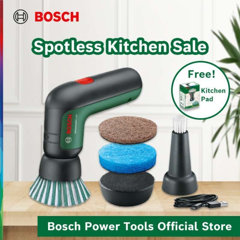 Promo Bosch Cordless Power Scrubber Universal Brush Asia 3.6V 215RPM