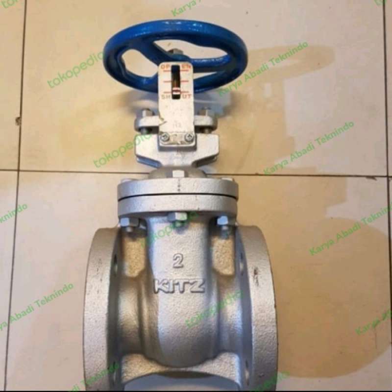 Jual Gate Valve Kitz Jis 10K Flange 6 Inch / Dn 150 Multicolor di