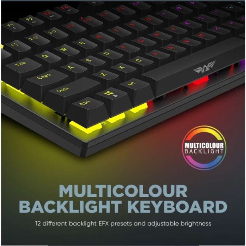 Promo Keyboard Gaming Mechanical Armaggeddon Mka-2C Neo Psychraven Tkl ...