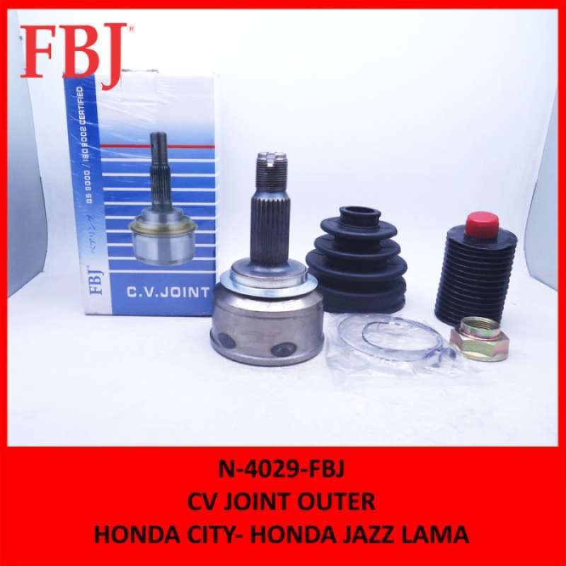 Jual CV JOINT LUAR AS RODA HONDA CITY HONDA JAZZ LAMA FBJ di Seller