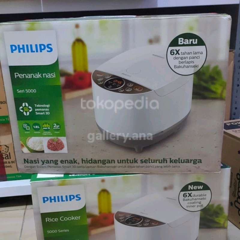 Jual Rice Cooker Digital Philips HD4515 Seri 5000 / Philips HD 4515 18L