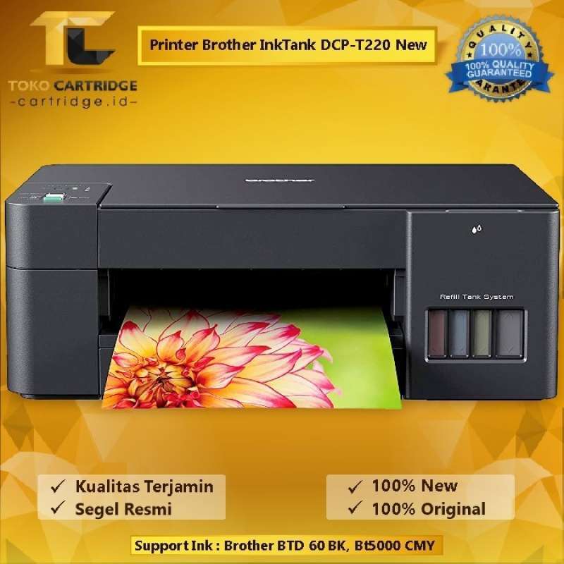 Promo PRINTER Pengganti T310 Print Scan Copy AIO DCPT220 InkTank