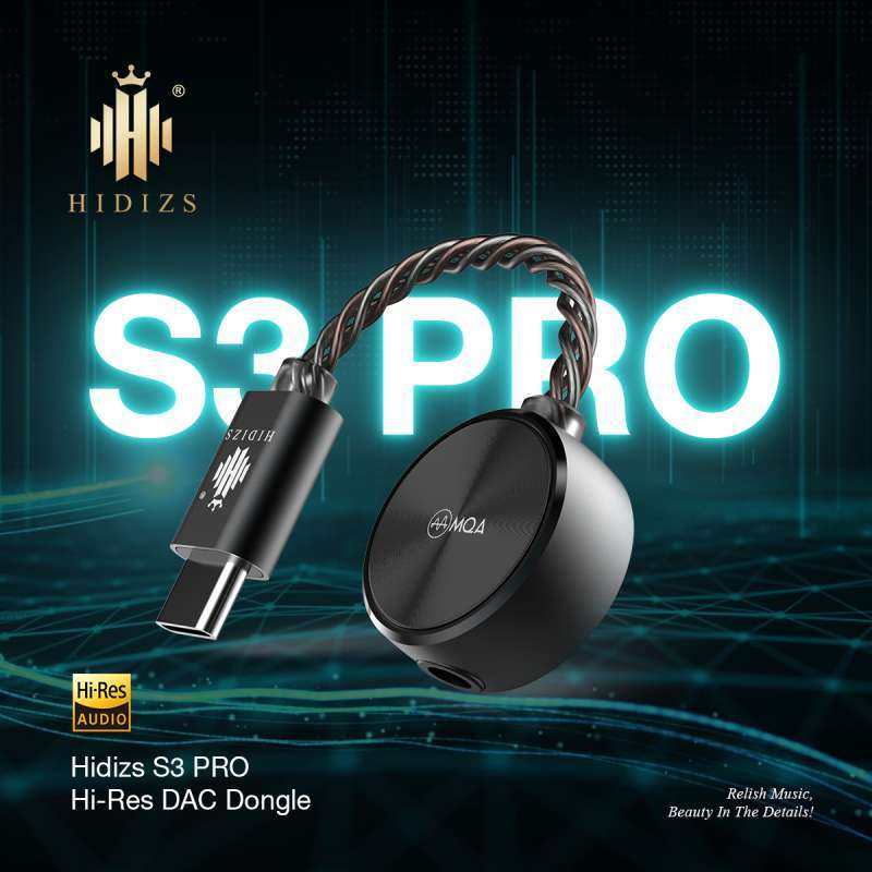 Promo Hidizs S3 Pro Ultra Portable Hi-res Dac Dongle - Black Diskon 25% ...