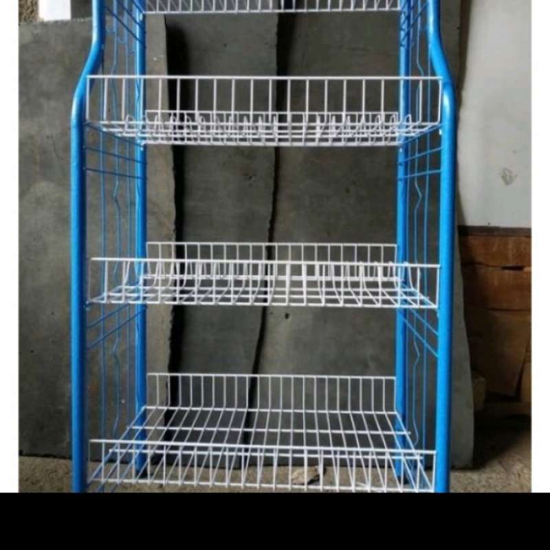 Jual Rak Piring / Rak Piring Jadul / Rak Piring 4 Susun / Rak Piring