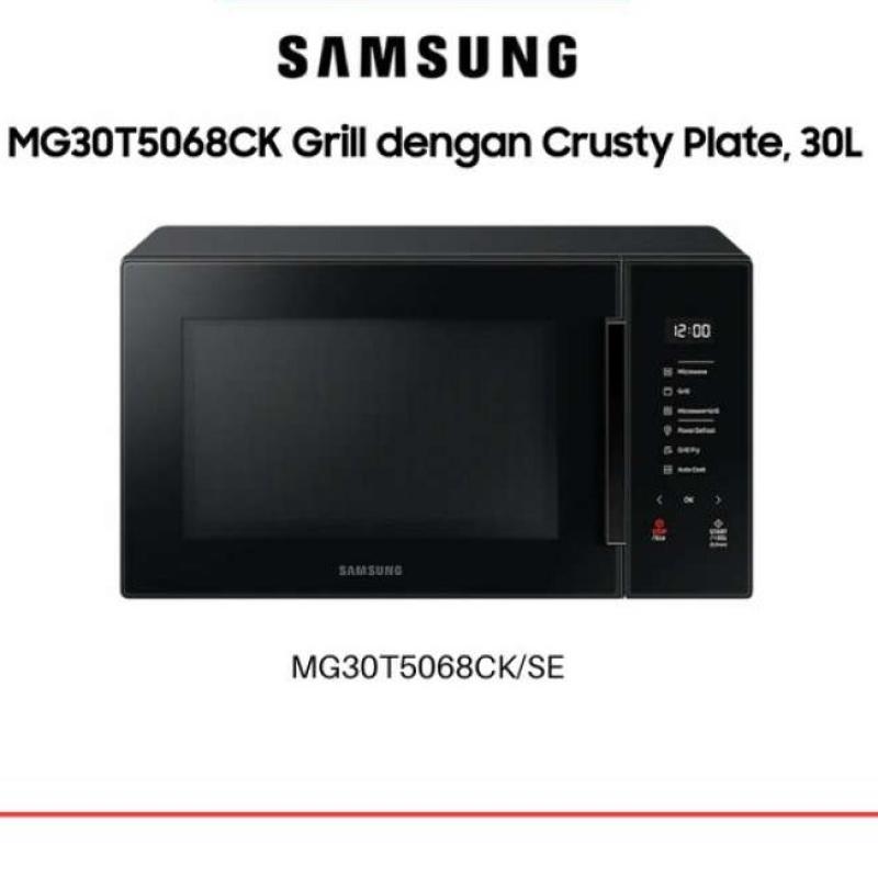 Promo Samsung Microwave Oven Grill Mg30T5068Ck/Se Dengan Crusty Plate