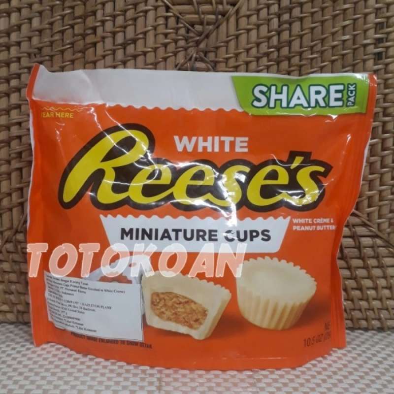 Promo Reese'S Reeses Peanut Butter Cups White Creme Miniature 297 Gr Diskon 23 di Seller GOLD