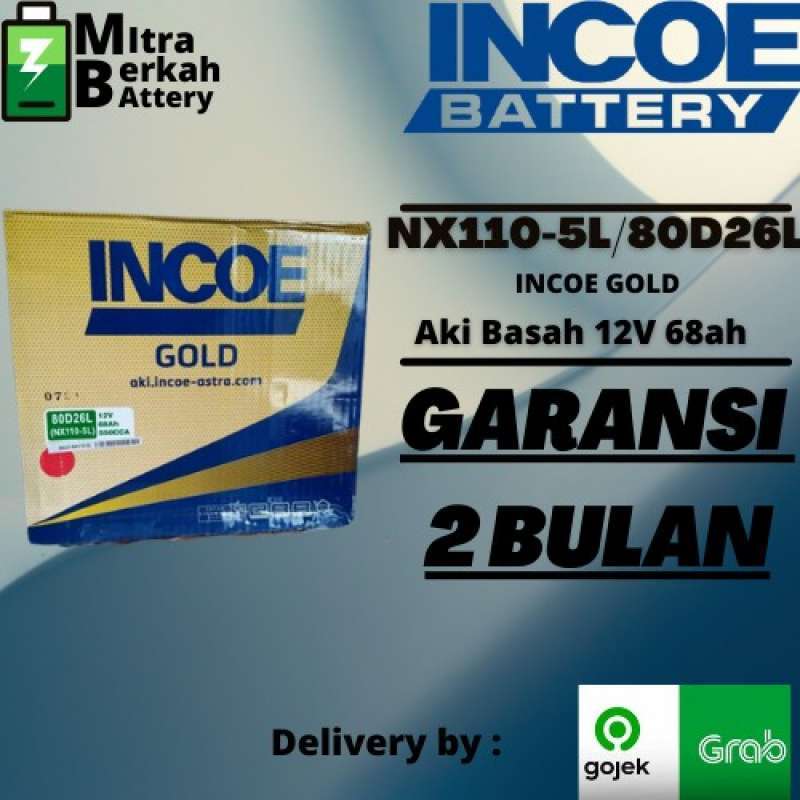 Jual Aki Basah Mobil Mitsubishi Triton 80d26l Incoe Gold Di Seller Zuma