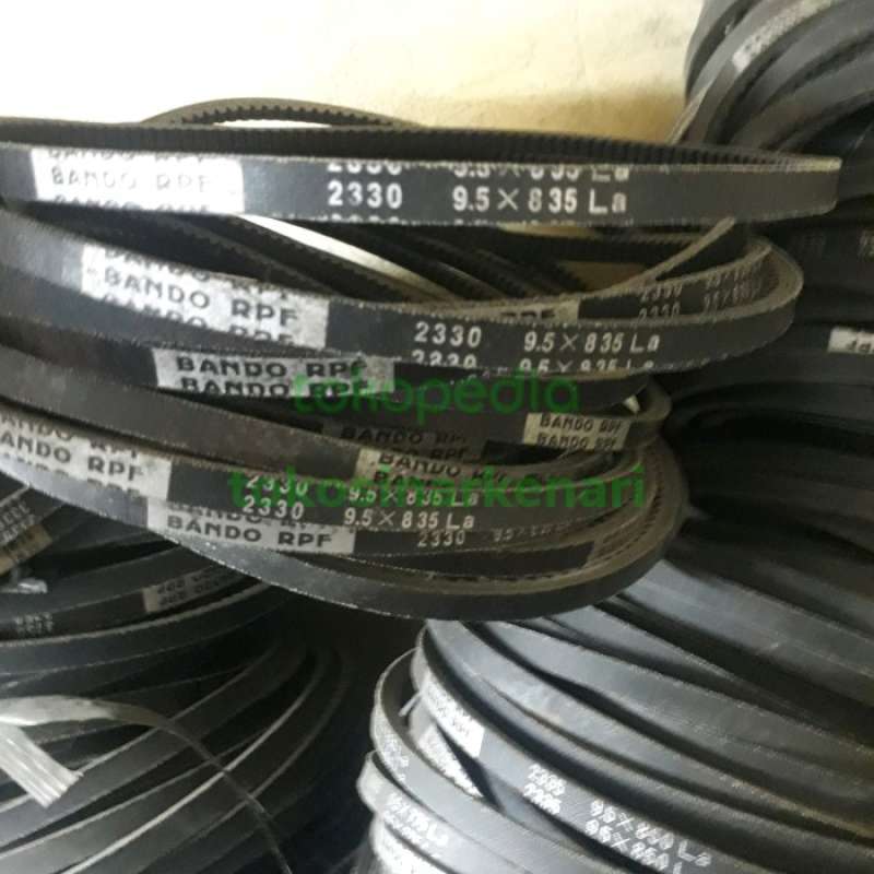 Promo v belt tali kipas fan belt 2330 9,5 x835 bando RPF bergigi Diskon ...