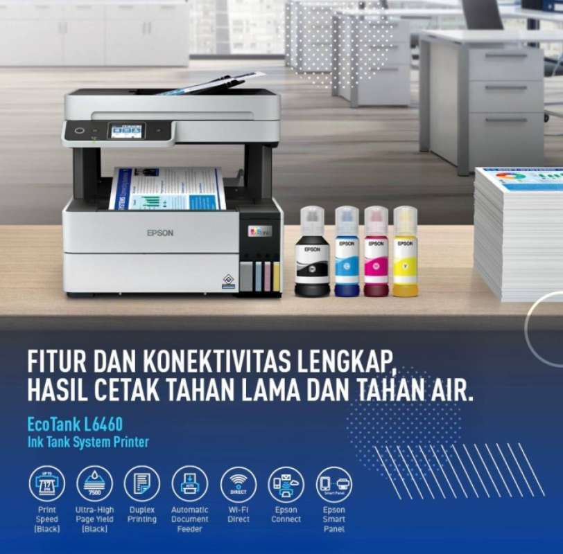 Jual PRINTER EPSON L6460 AIO A4 - Scan/Print/Copy - ADF - DUPLEX ...