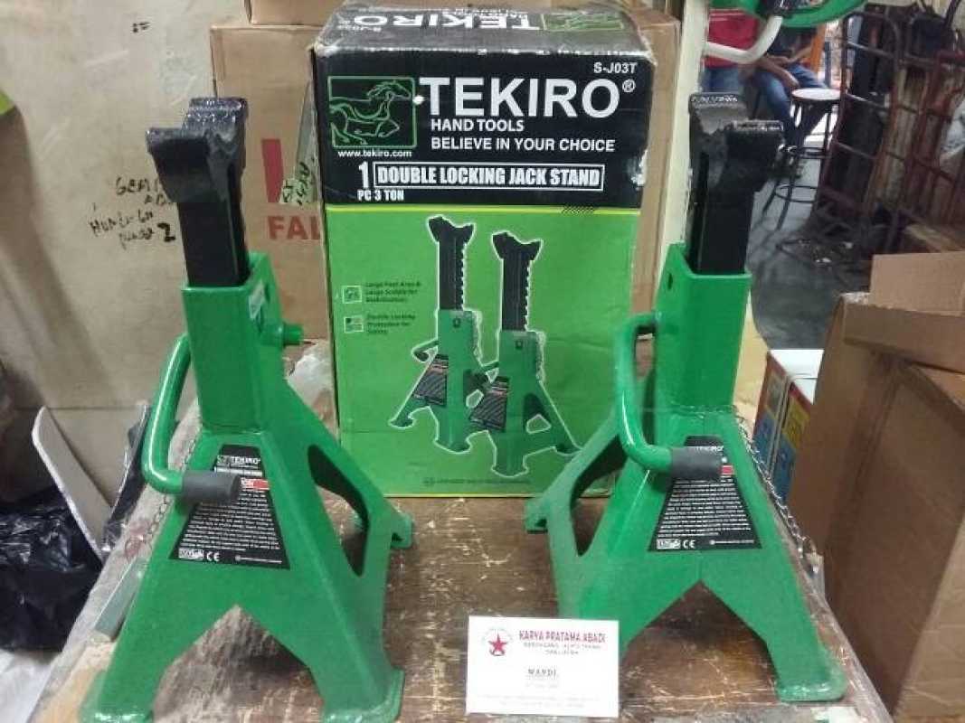 Promo Jack Stand Tekiro 3 Ton / Double Locking Jack Stand 3Ton Diskon