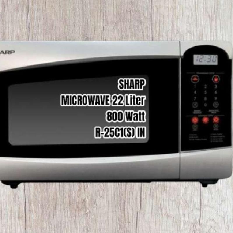 Promo Sharp Microwave 22 Liter R25C1(S)In Sharp R25C1Sin Sharp R25C1 Diskon 23 di Seller