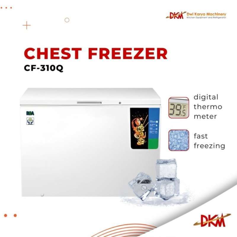 Promo Rsa Chest Freezer Cf310Q / Cf 310Q / Freezer Box 300 Liter