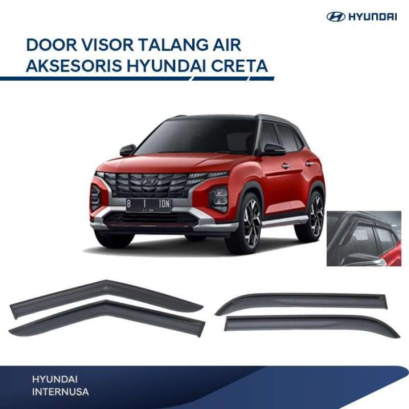 Jual Door Visor Talang Air Aksesoris Hyundai Creta Di Seller Hyundai ...