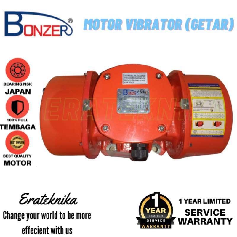 Promo Bonzer Rotary Vibrator BMV 2000/3 3000rpm 3 phase 2 pole 220V ...