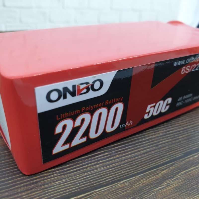 Jual Lipo Battery 6s 22.2v 2200mah 50100c Onbo Power Di Seller Golia