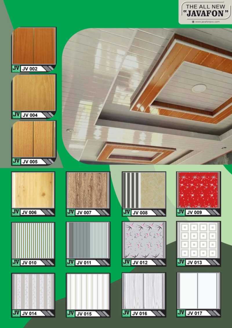 Jual Plafon/plavon Pvc Motif Javafon 20x4m