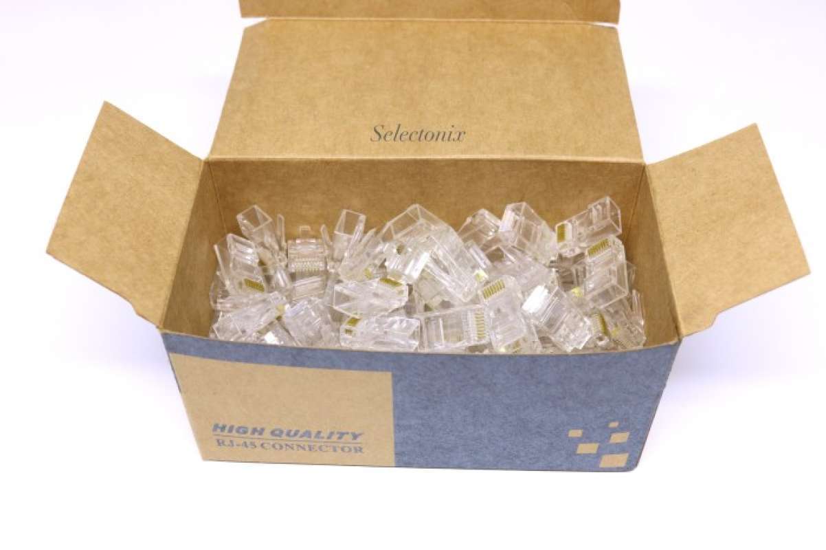 Promo Connector RJ45 / Pin RJ45 Standard [1 Pack] Diskon 23% di Seller ...