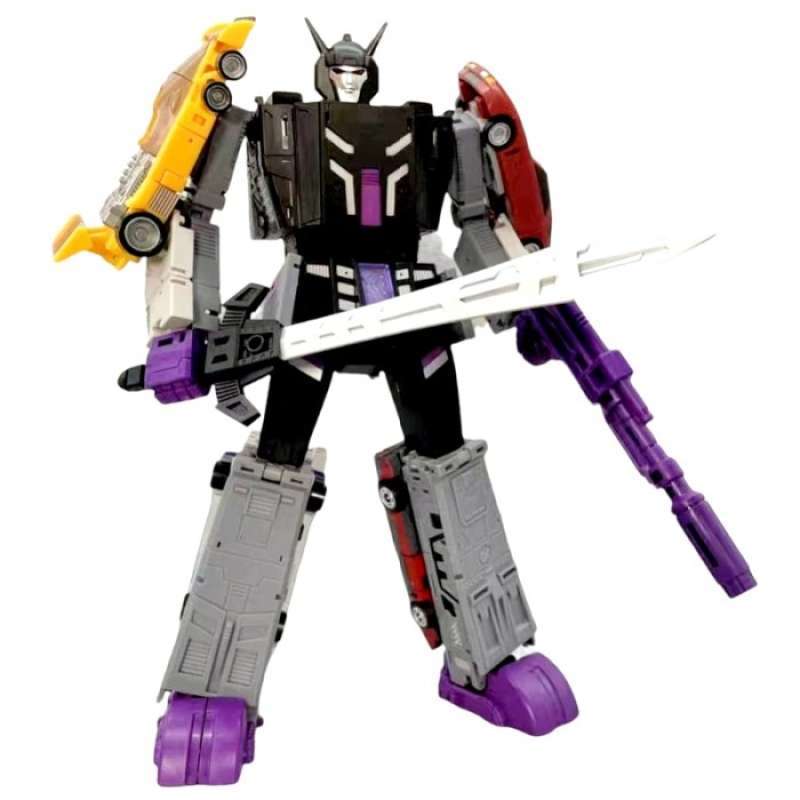 Promo Deformed Automan BW-001-002-003 - Transformers G1 Menasor ...