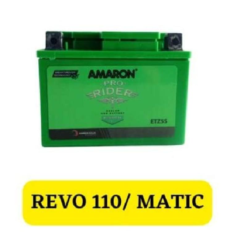 Promo Aki Motor Amaron Maintenance Free Etz-5S Honda Revo 110/Matic