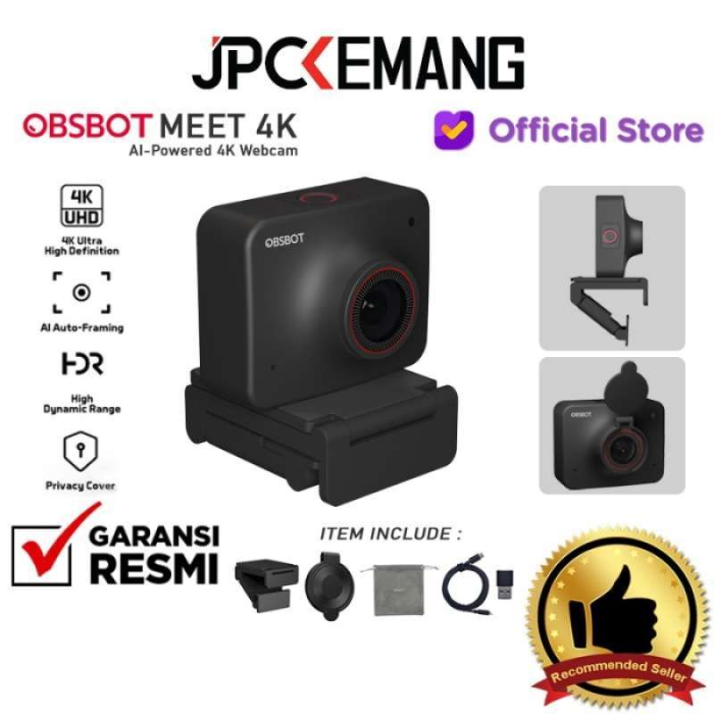 OBSBOT MEET 2 4K ウェブカメラ OBSBOT、AI搭載の4Kウェブカメラ｢Meet 2