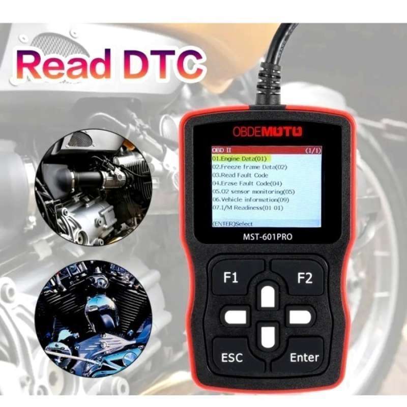 Scanner Injection Motor Jual Scanner Detector Motor Injection Obd2 Honda Yamaha Suzuki (komplit ...