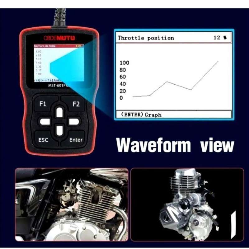 Scanner Injection Motor Jual Scanner Detector Motor Injection Obd2 Honda Yamaha Suzuki (komplit ...