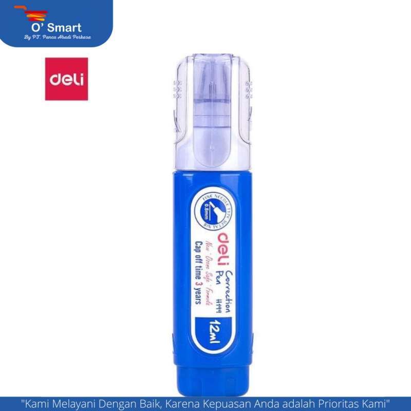 Jual DELI Tipex Correction Fluid CH19930 Putih di Seller O'SMART