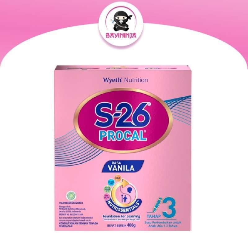 Promo S26 Procal 3 Vanila Susu Box 400 G Diskon 23% di Seller Darkness ...