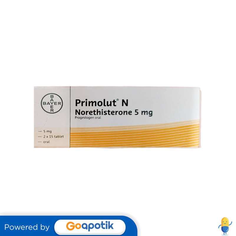 Jual PRIMOLUT N 5 MG BOX 30 TABLET di Seller Apotek Aurora Bojong