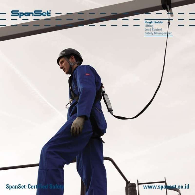 Jual SpanSet Full Body Harness 2 attachment point di Seller Sentral