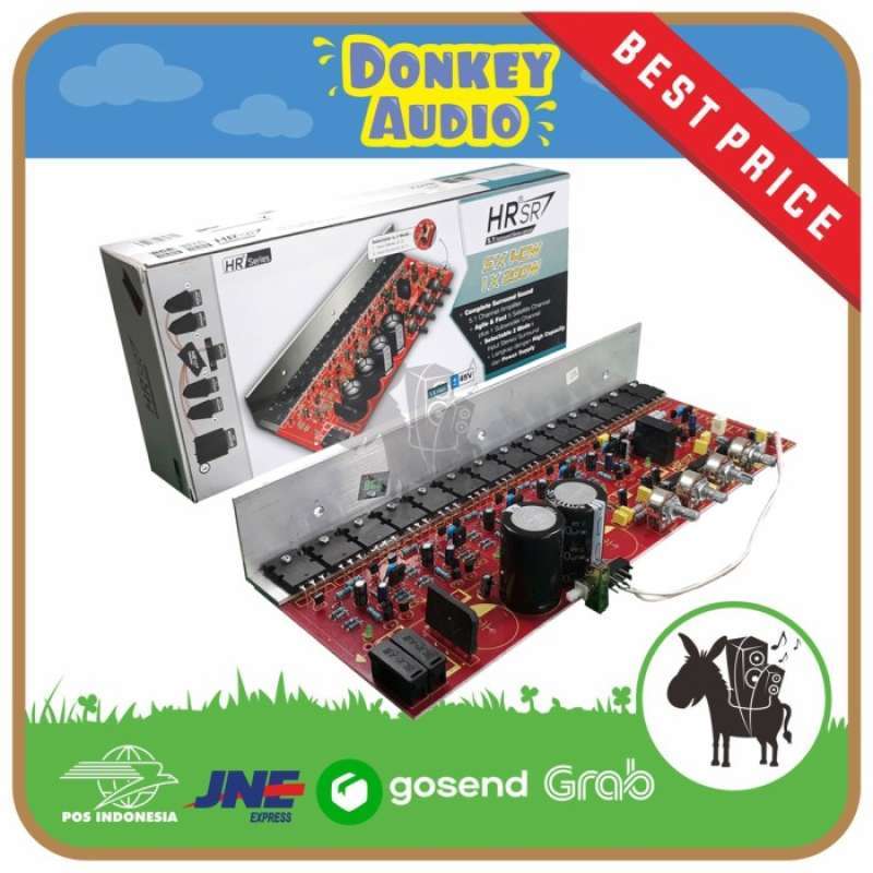Jual KIT AMPLIFIER SURROUND HRSR 5.1 AMPLI POWER AMPLIFIER BELL BGR di