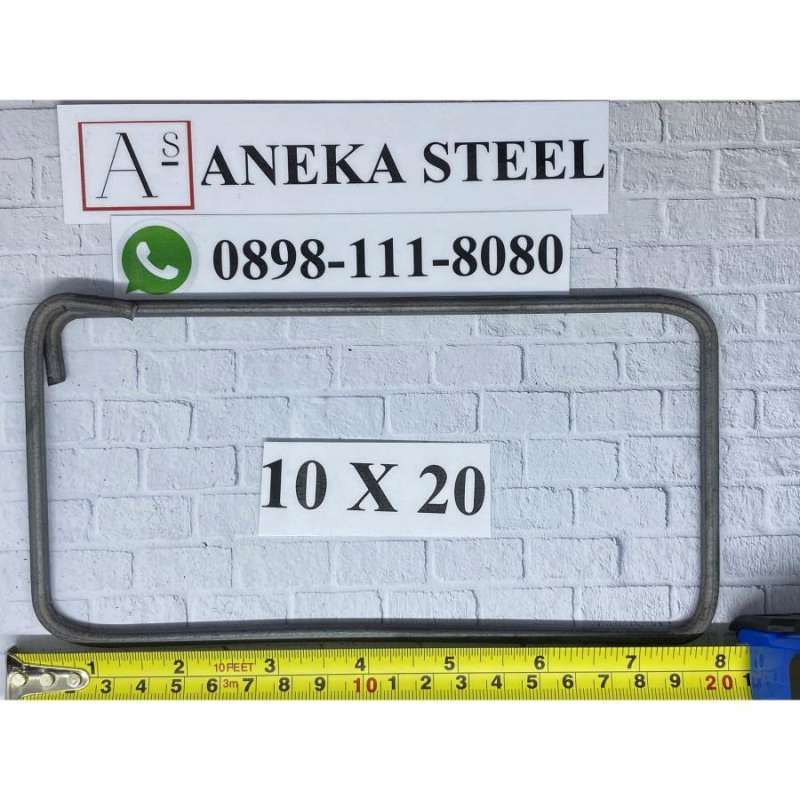 Promo RING BEHEL / BESI BEGEL BETON / SENGKANG. 10 x 20cm. BESI 8mm
