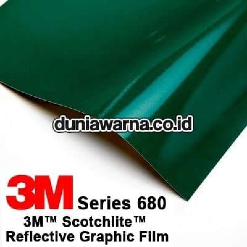 Promo [per Meter] 3m Scotchlite 680-77 Green Reflective Graphic Film ...