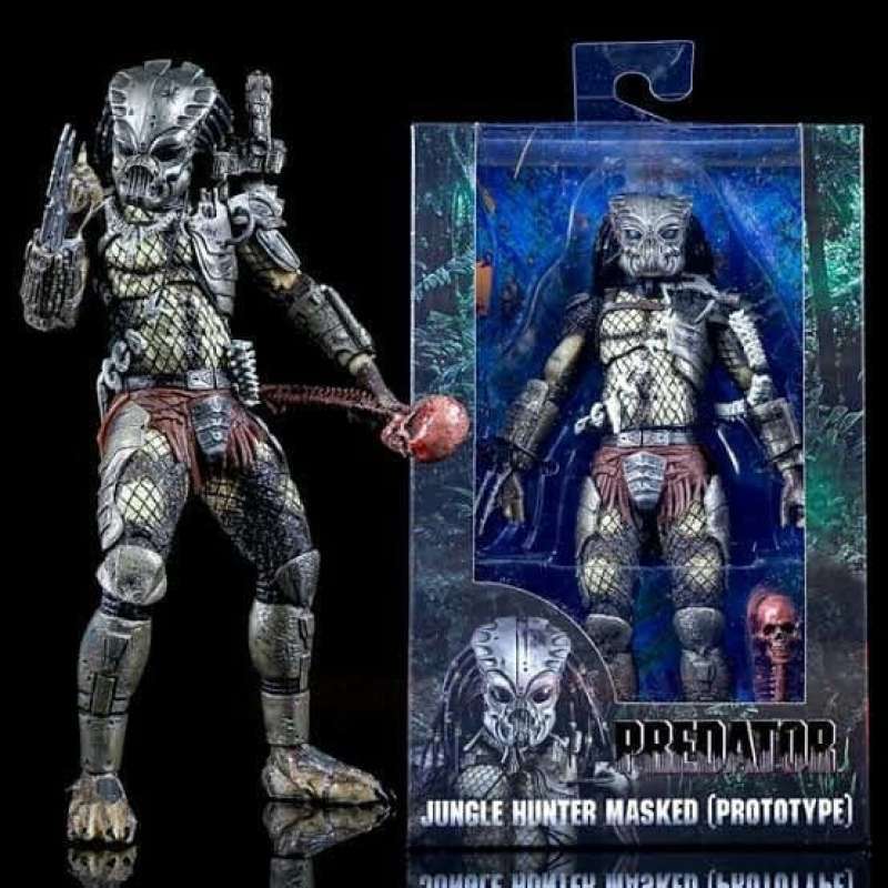 Promo Neca Ultimate Predators Jungle Hunter Masked Prototype Predator ...
