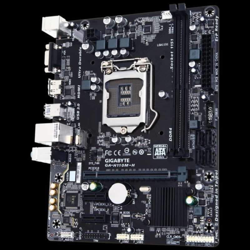 Promo Motherboard Gigabyte Gah110mh Mainboard H110 Lga 1151 Hdmi