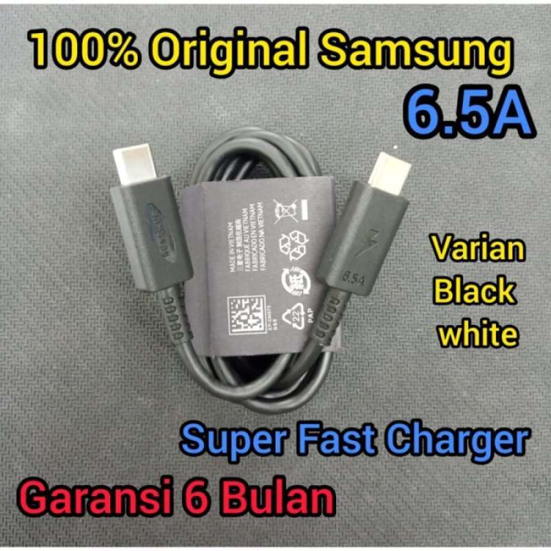 Promo Samsung Cable Data Kabel 6.5W S21 S21 Ultra S21+ Super Fast