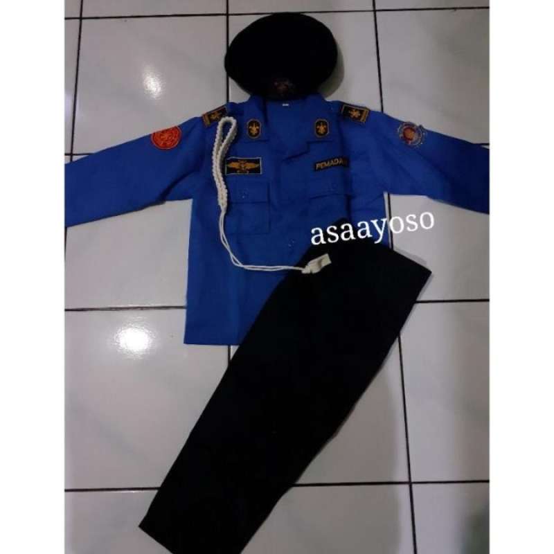 Jual R Seragam Pemadam Kebakaran Damkar Cilik Anak Atribut Lengkap ...
