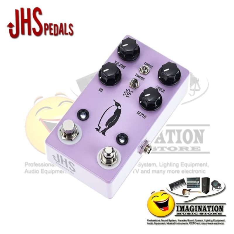 Promo JHS Emperor V2 Chorus / Vibrato Pedal with Tap Tempo Diskon 23