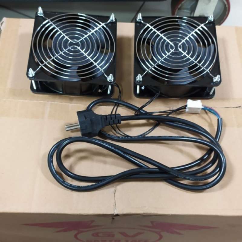 Promo Roof Fan/double fan for closed rack/wallmount rack server/ Diskon
